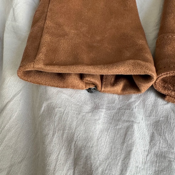 cupcakes & cashmere Camel Leather Jacket - Picture 5 of 7